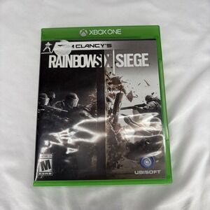 Tom Clancy's Rainbow Six Siege Xbox One Ubisoft Video Game Shooter 2015